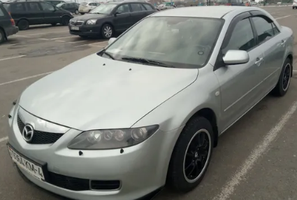 Дефлекторы окон (ветровики) Mazda 6 I Sd 2002-2007 (Мазда 6) Кобра Тюнинг